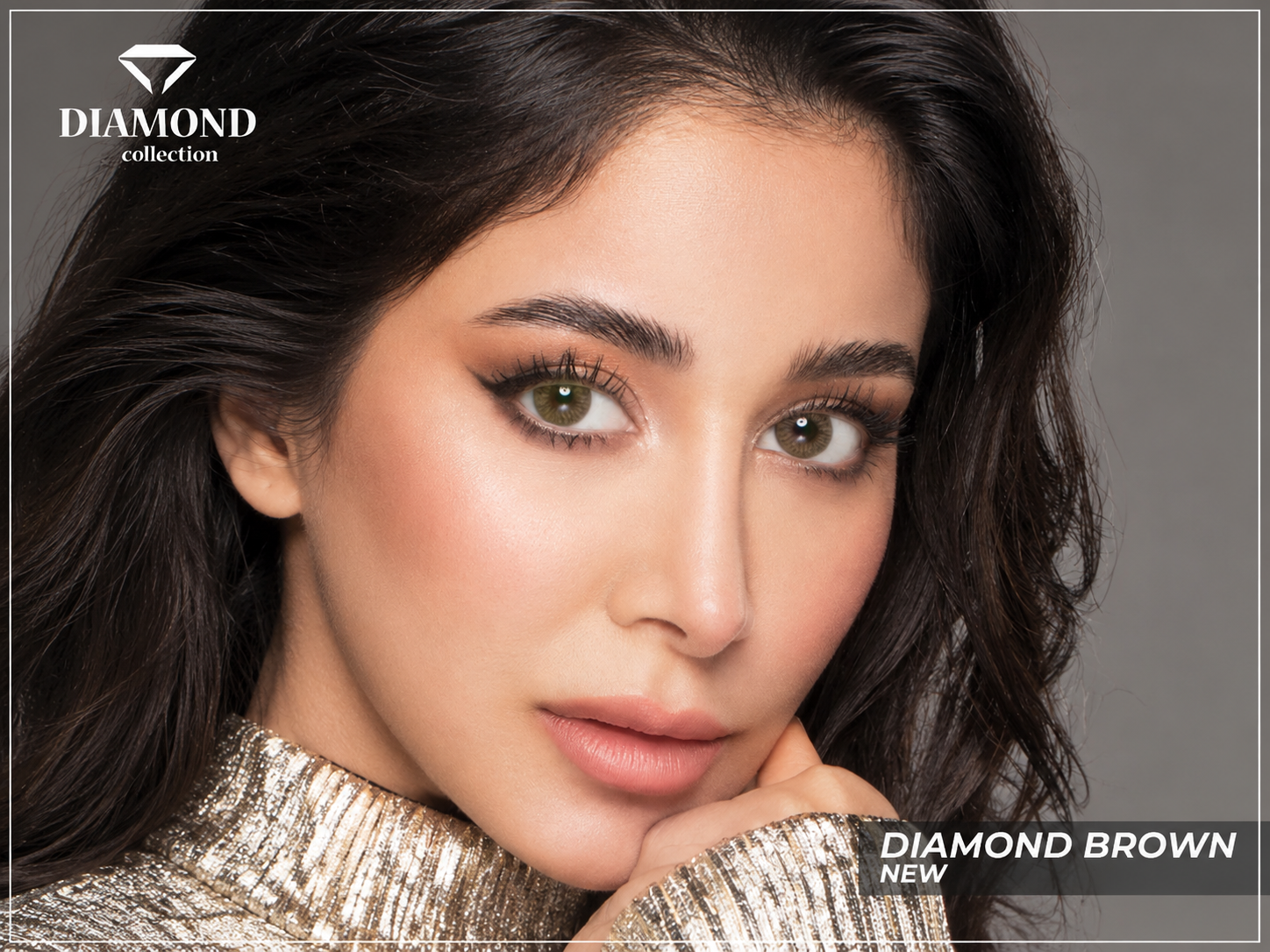 Diamond Brown Beauty Portrait