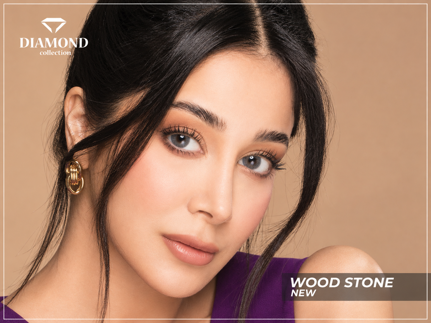 Diamond Collection Wood Stone Beauty Portrait