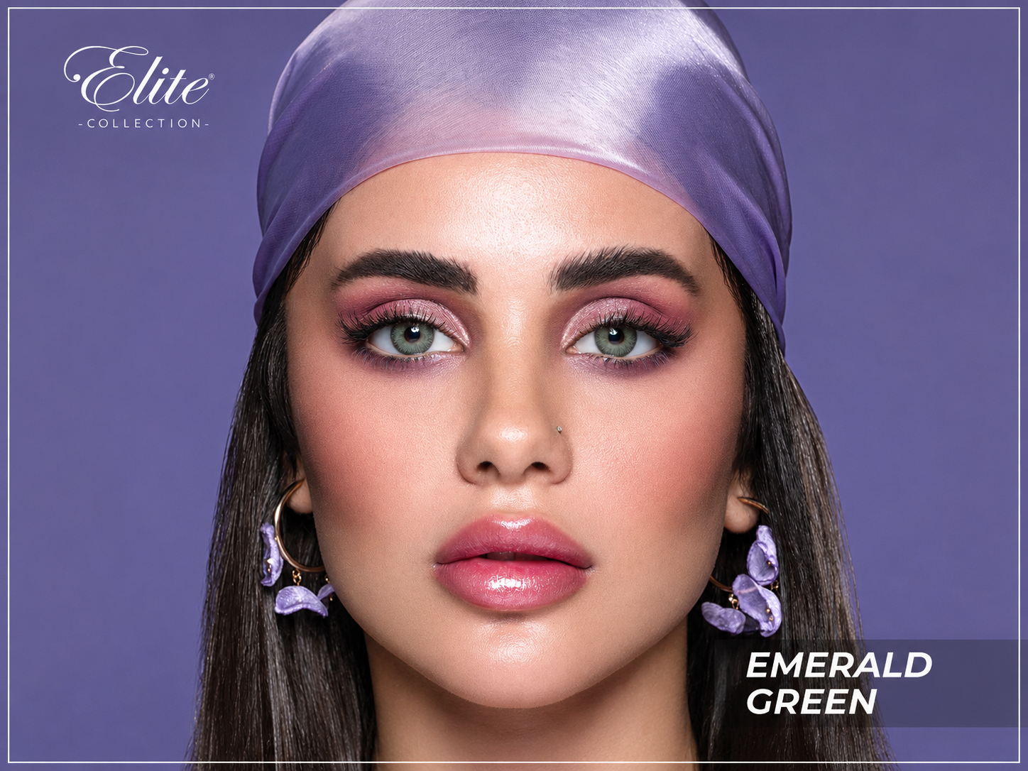 Emerald Green Beauty Portrait