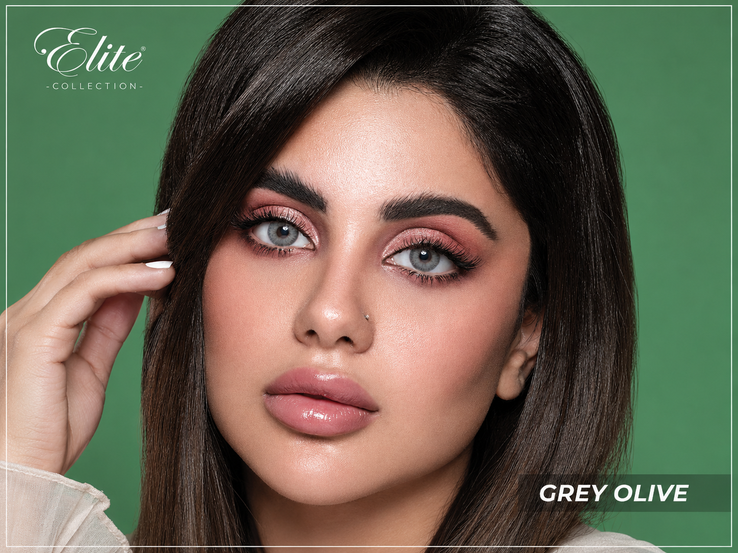 Grey Olive Beauty Portrait
