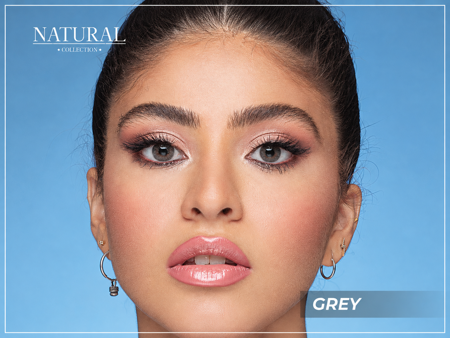 Natural Collection Grey Beauty Portrait