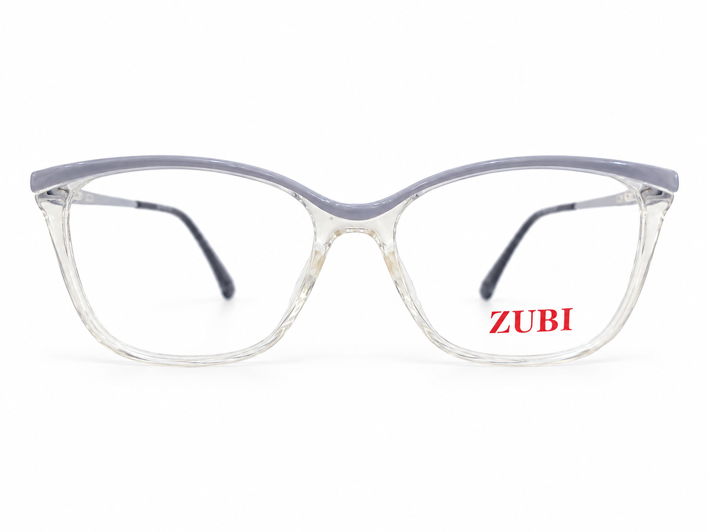 Translucent Lavender Cat-Eye Glasses with ZUBI Lenses